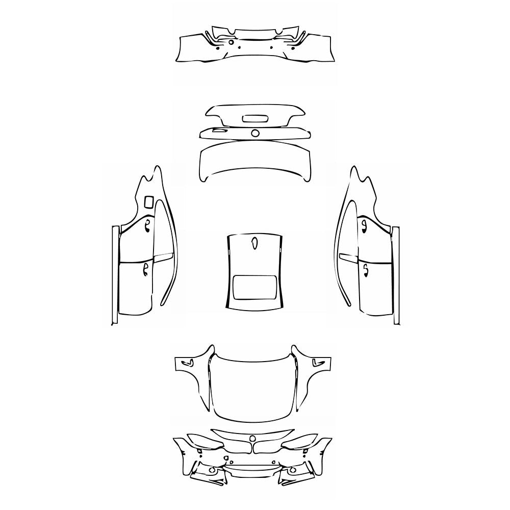 PassgenaueLackschutzfolienPPFBMW4SeriesGranCoupeMSport2015