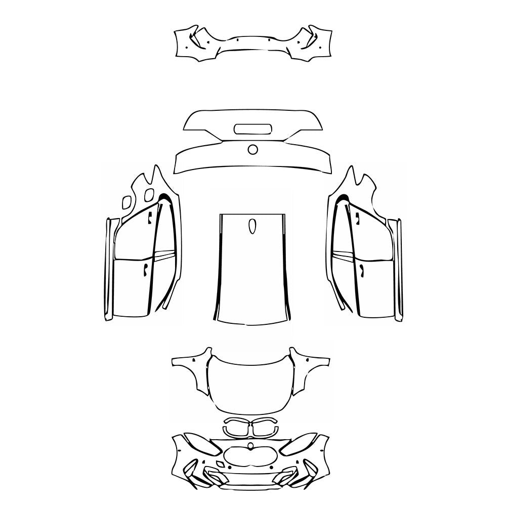 PassgenaueLackschutzfolienPPFBMW1Series5-doorSportsHatchMSport2021