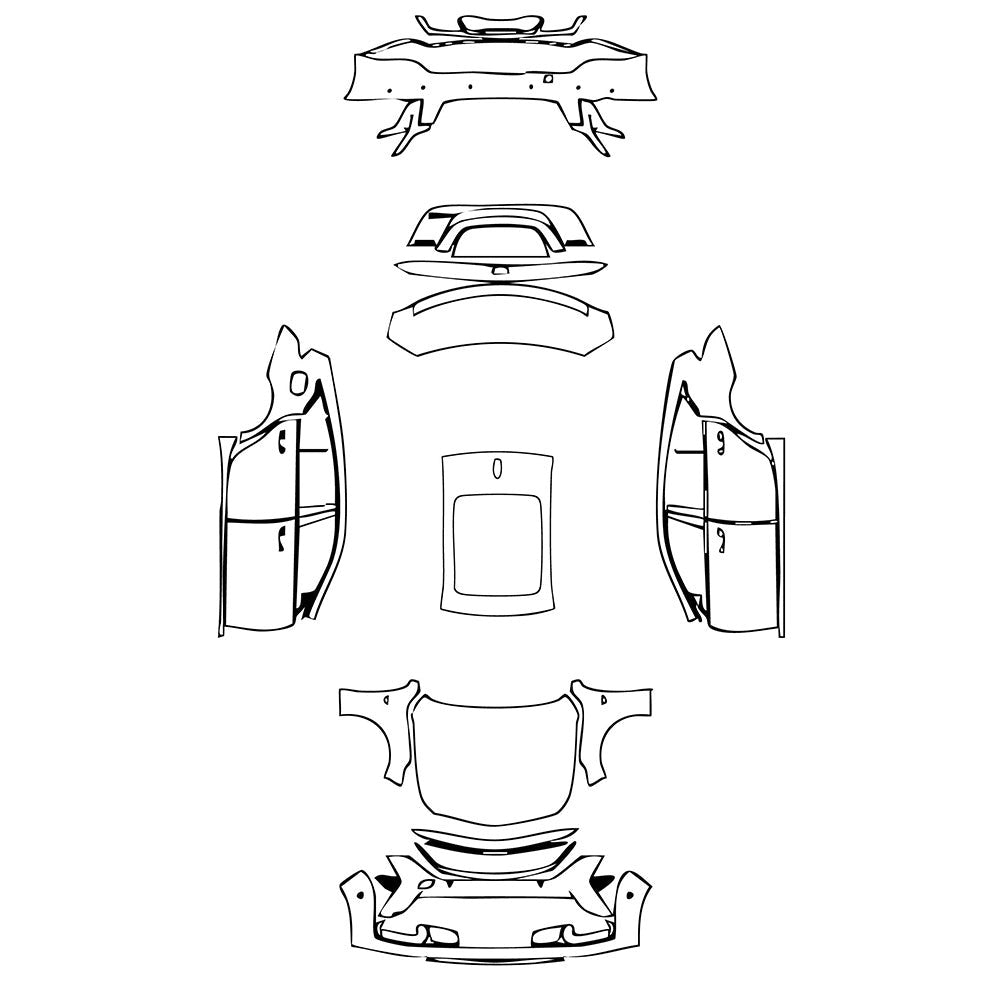 PassgenaueLackschutzfolienPPFCadillacCT5(CN)Sport2024