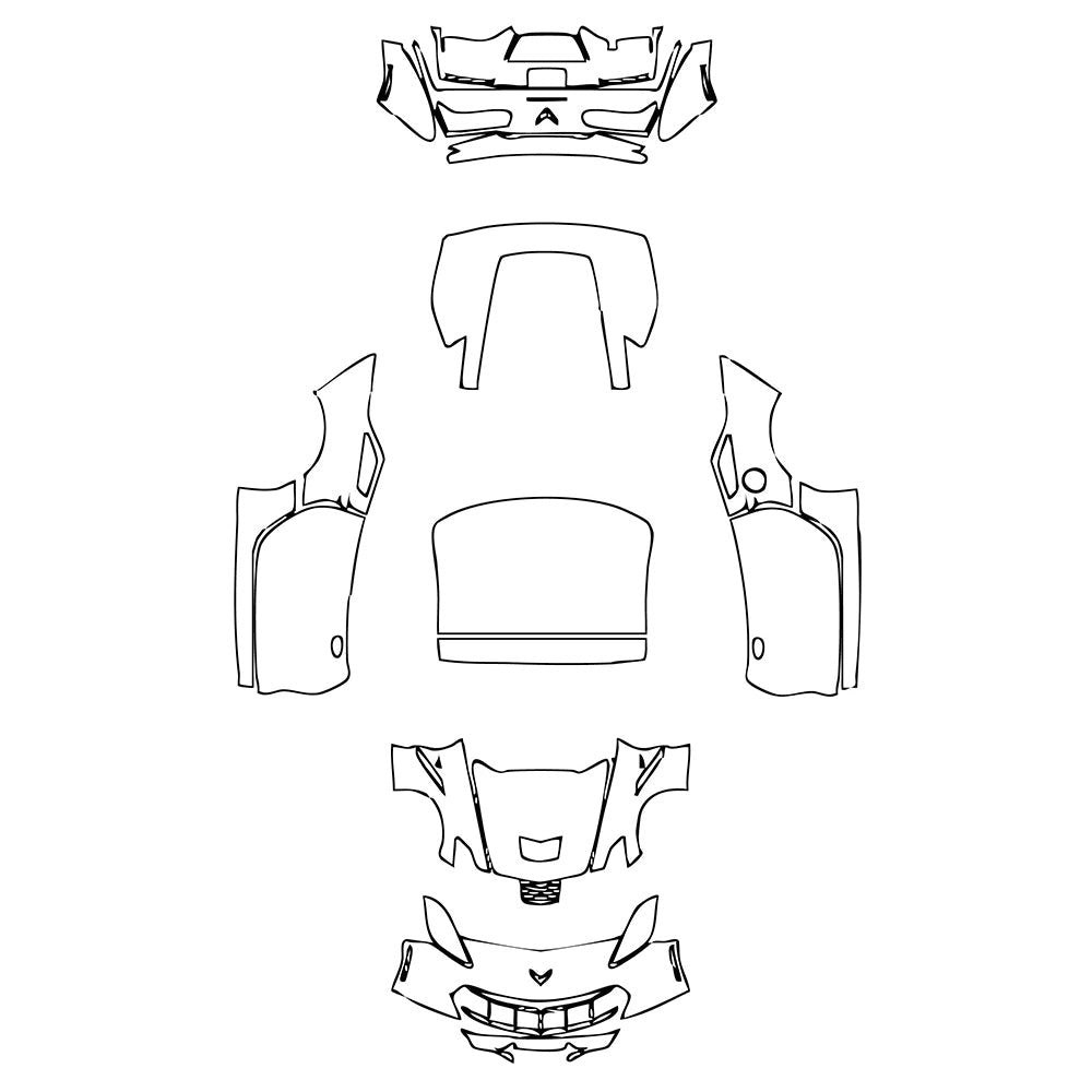 PassgenaueLackschutzfolienPPFChevroletCorvetteStingrayCoupe2016