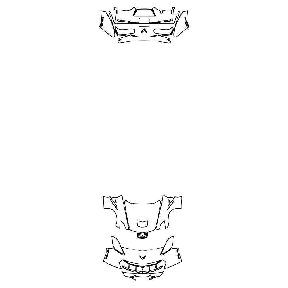 PassgenaueLackschutzfolienPPFChevroletCorvetteStingrayConvertible2016