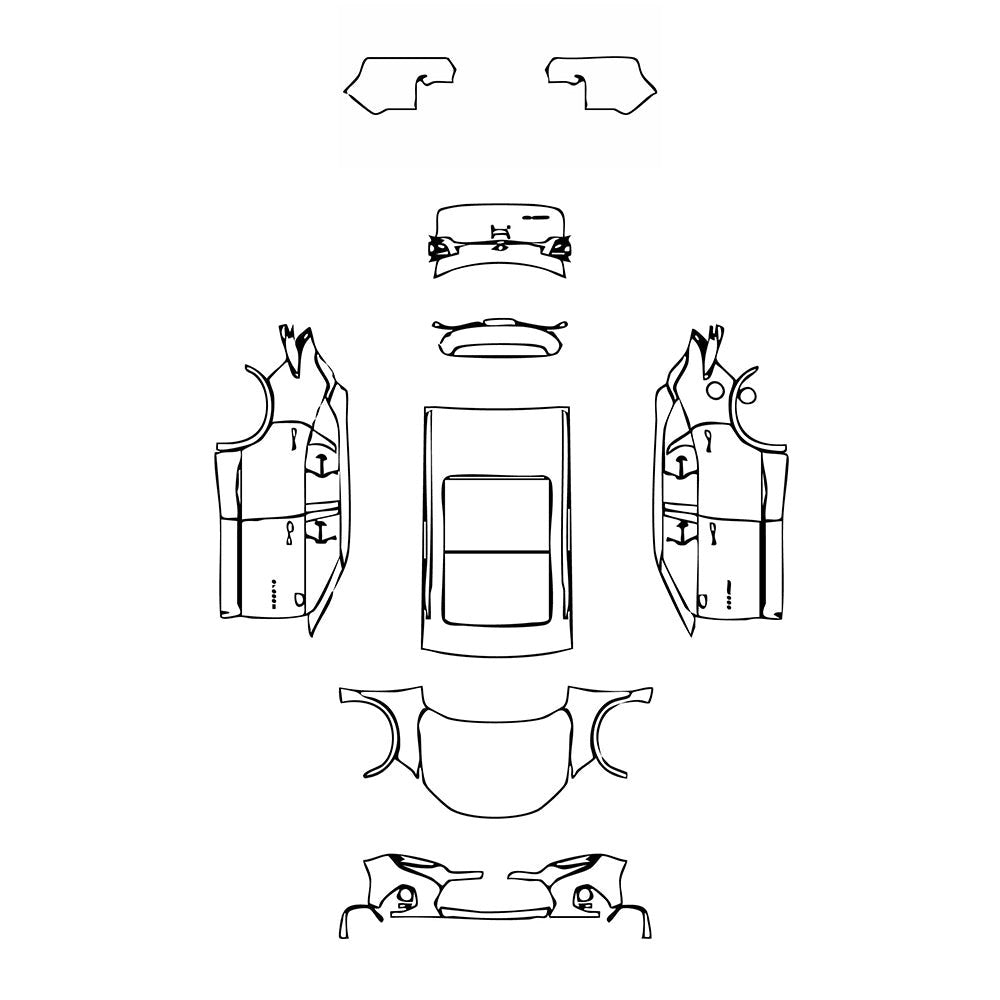 PassgenaueLackschutzfolienPPFChevroletBlazerLT2021