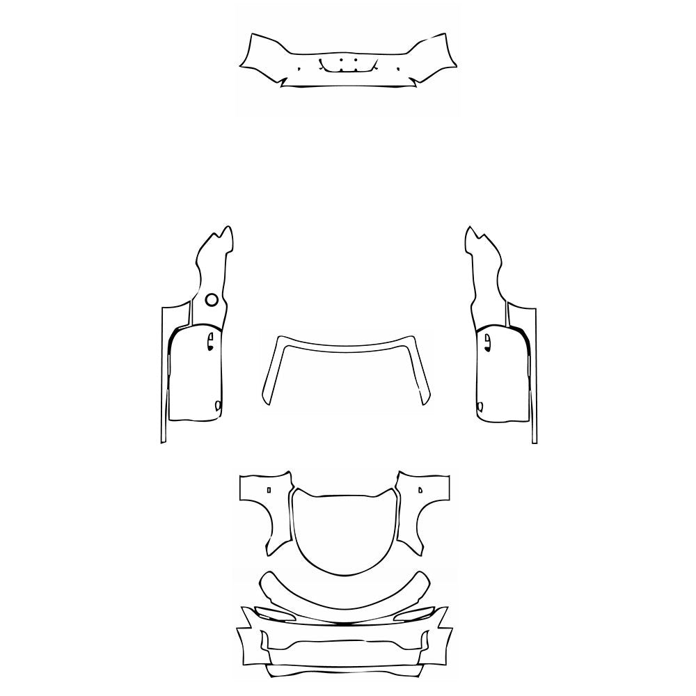 PassgenaueLackschutzfolienPPFChevroletCamaroLTConvertible2021