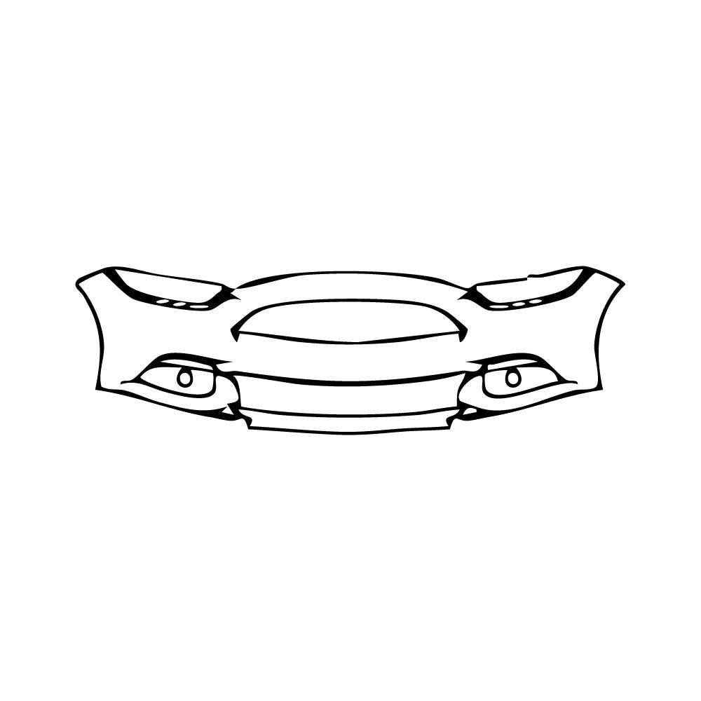 PassgenaueLackschutzfolienPPFFordMustangFastbackEcoBoost2017