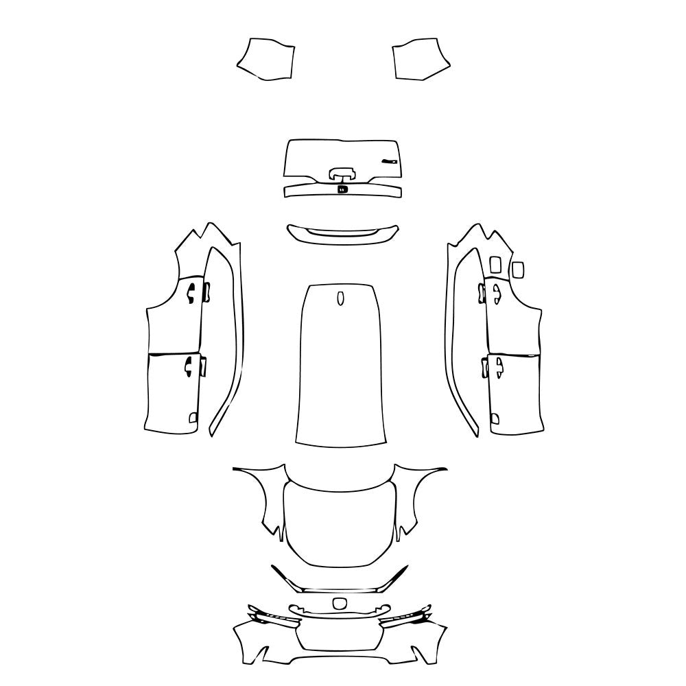 PassgenaueLackschutzfolienPPFHondaCR-V2024