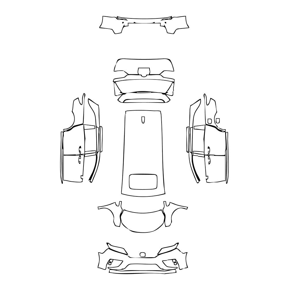 PassgenaueLackschutzfolienPPFHondaOdyssey2019