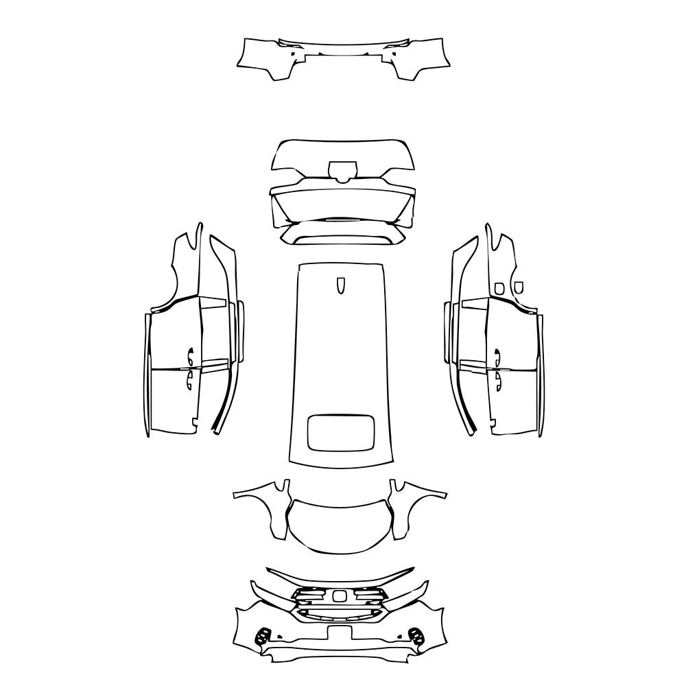 PassgenaueLackschutzfolienPPFHondaOdyssey2021