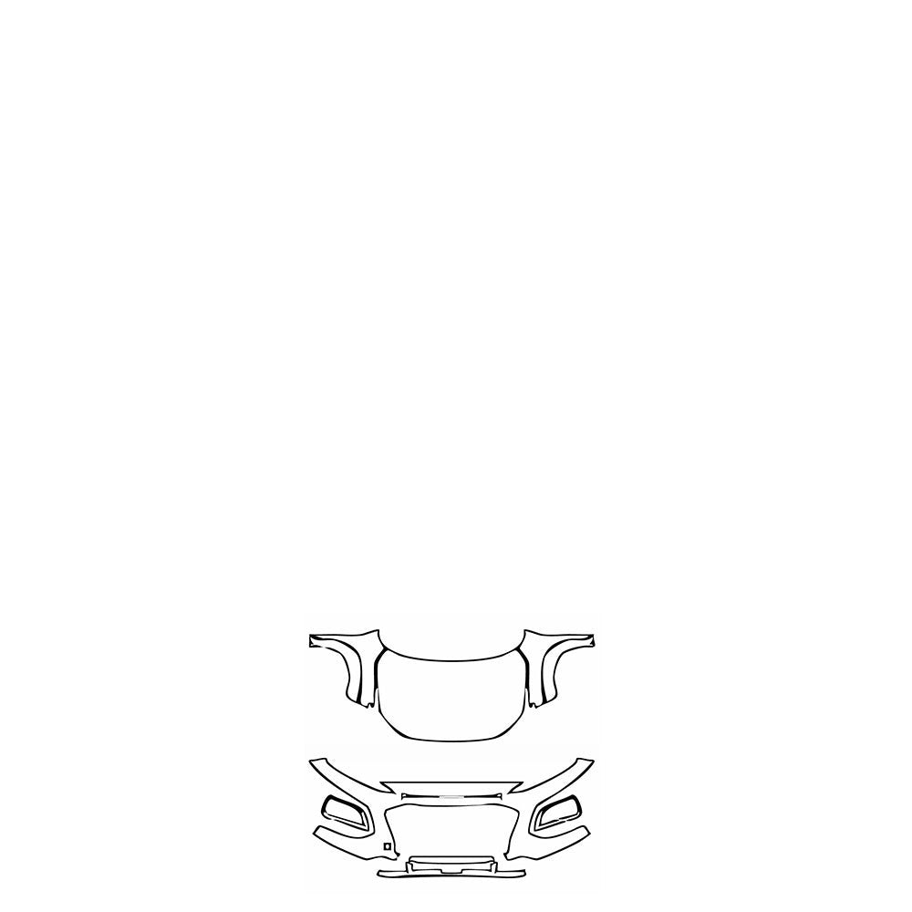 PassgenaueLackschutzfolienPPFHyundaiKonaSE2021