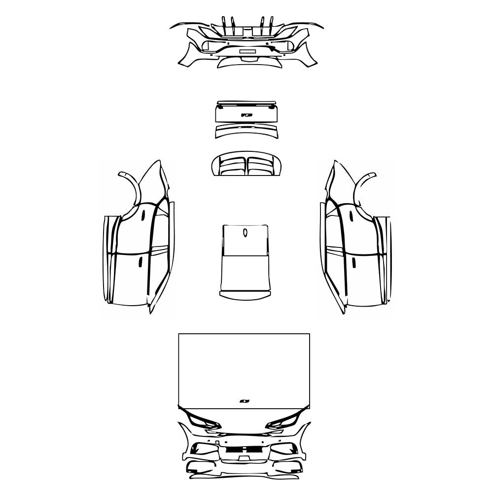 PassgenaueLackschutzfolienPPFKIAEV6GT2021
