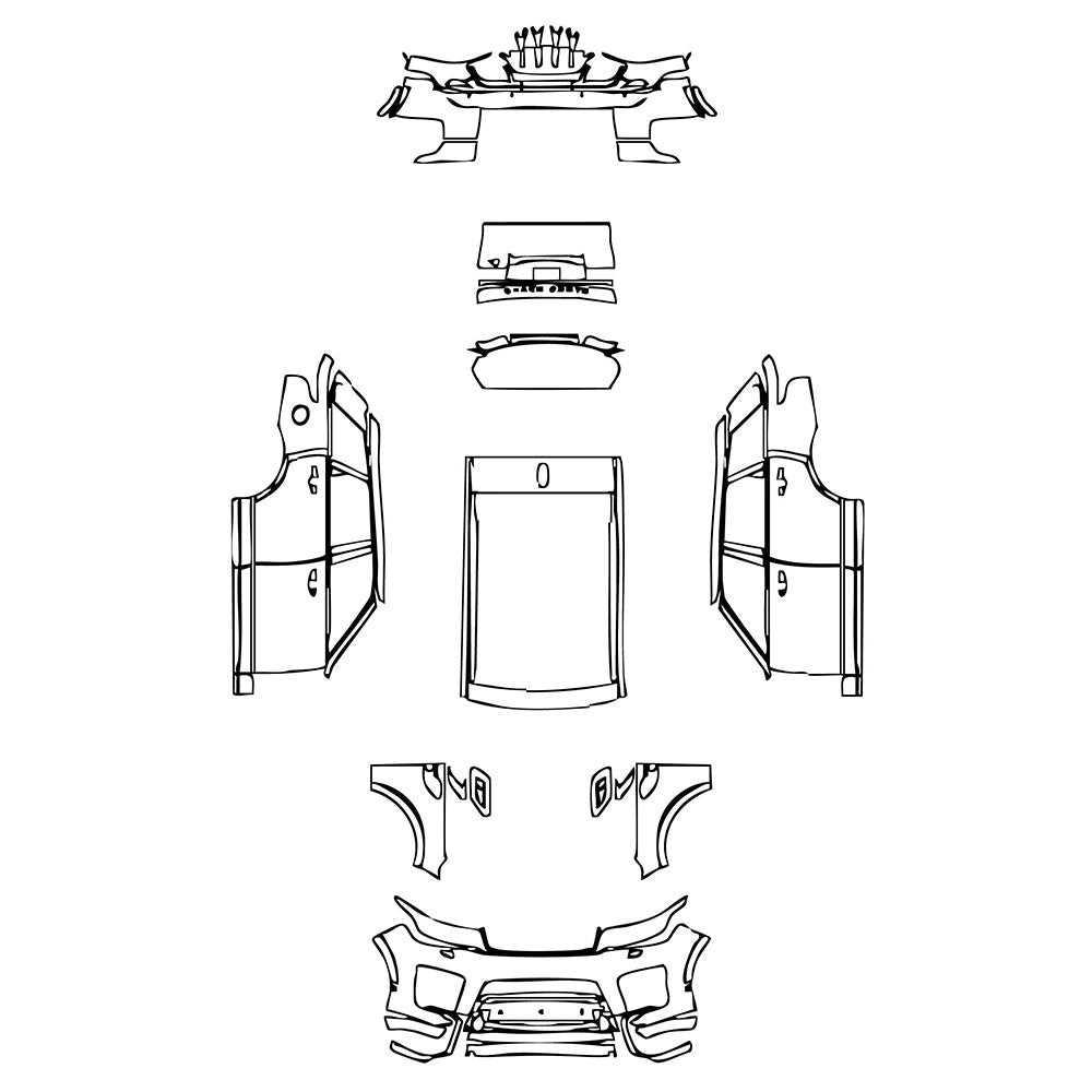 PassgenaueLackschutzfolienPPFLandRoverRangeRoverSportSVR2019