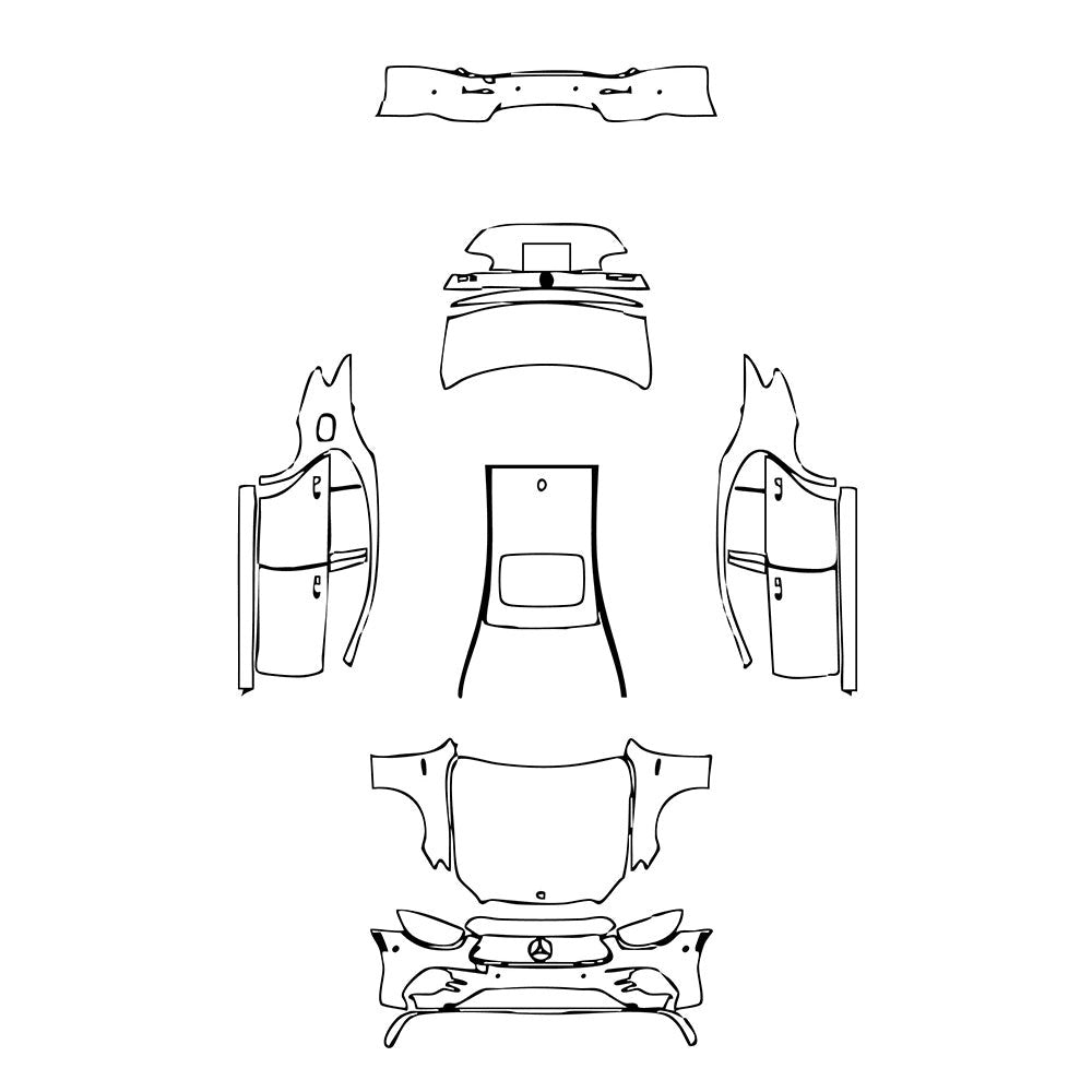 PassgenaueLackschutzfolienPPFMercedes-BenzEClassSedanAMGE532021