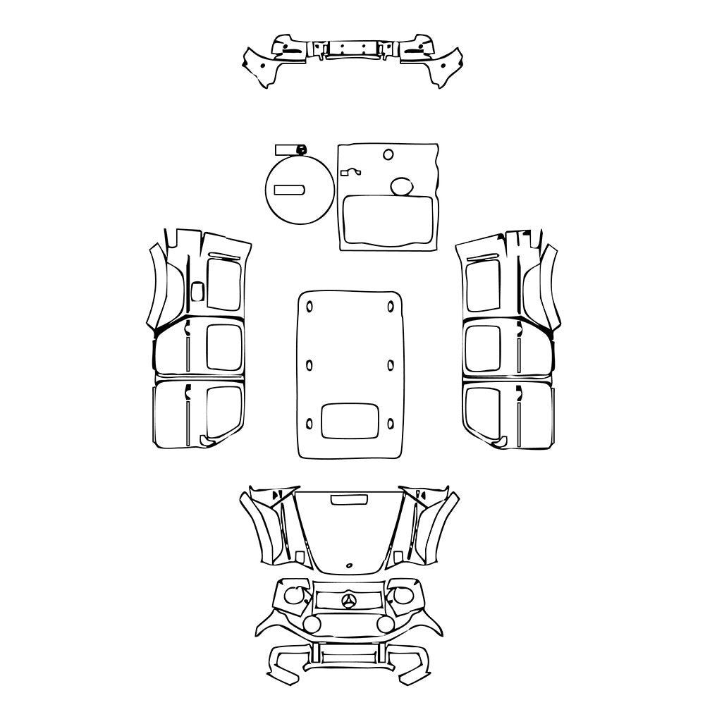 PassgenaueLackschutzfolienPPFMercedes-BenzGClassAMGG632021
