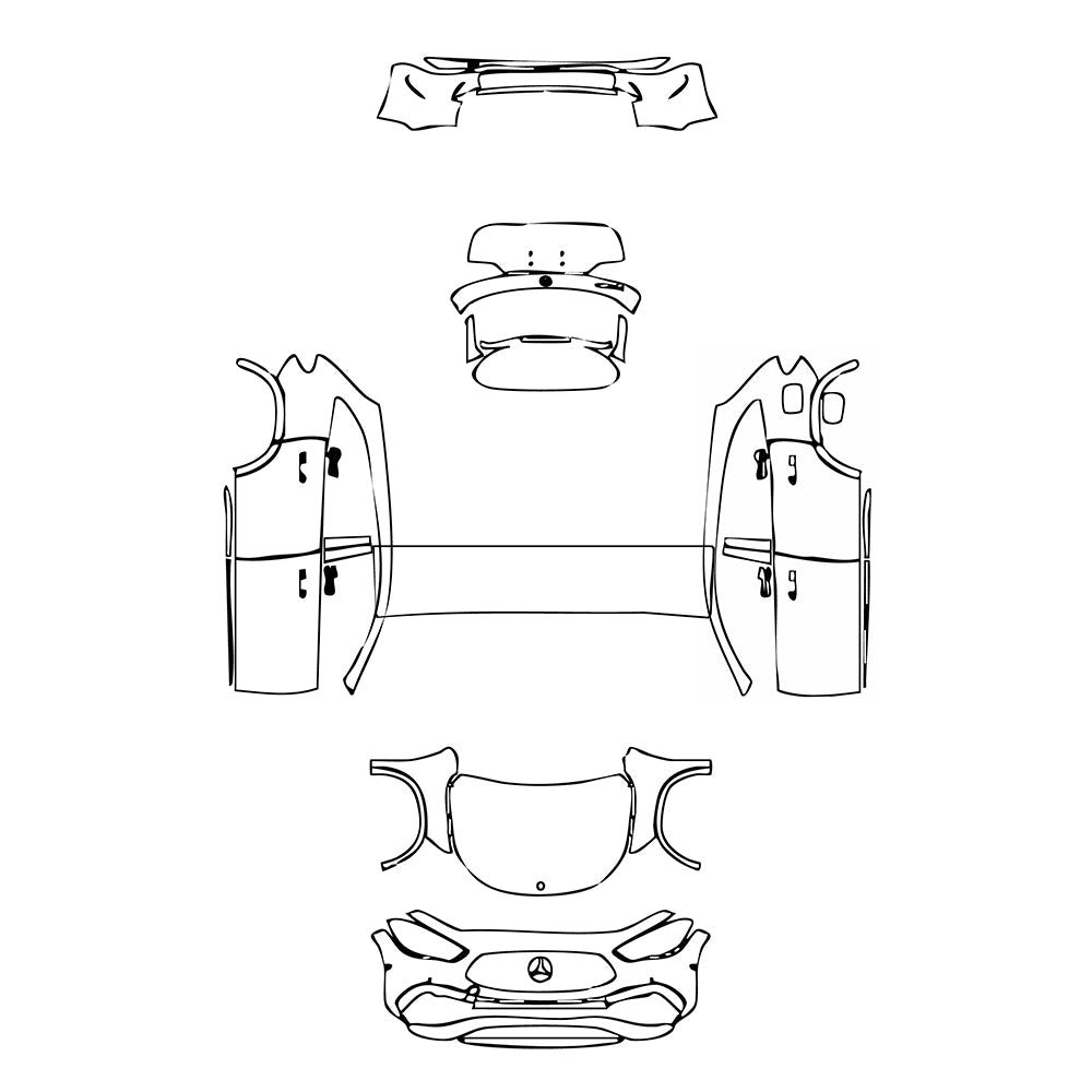 PassgenaueLackschutzfolienPPFMercedes-BenzGLASport2021