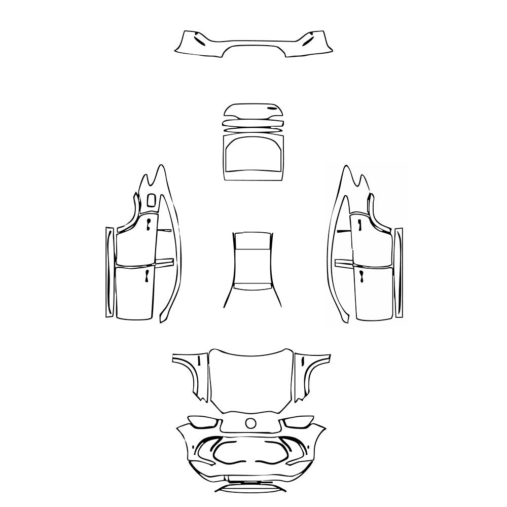 PassgenaueLackschutzfolienPPFMercedes-BenzGLEGLECoupeAMGGLE63S2021