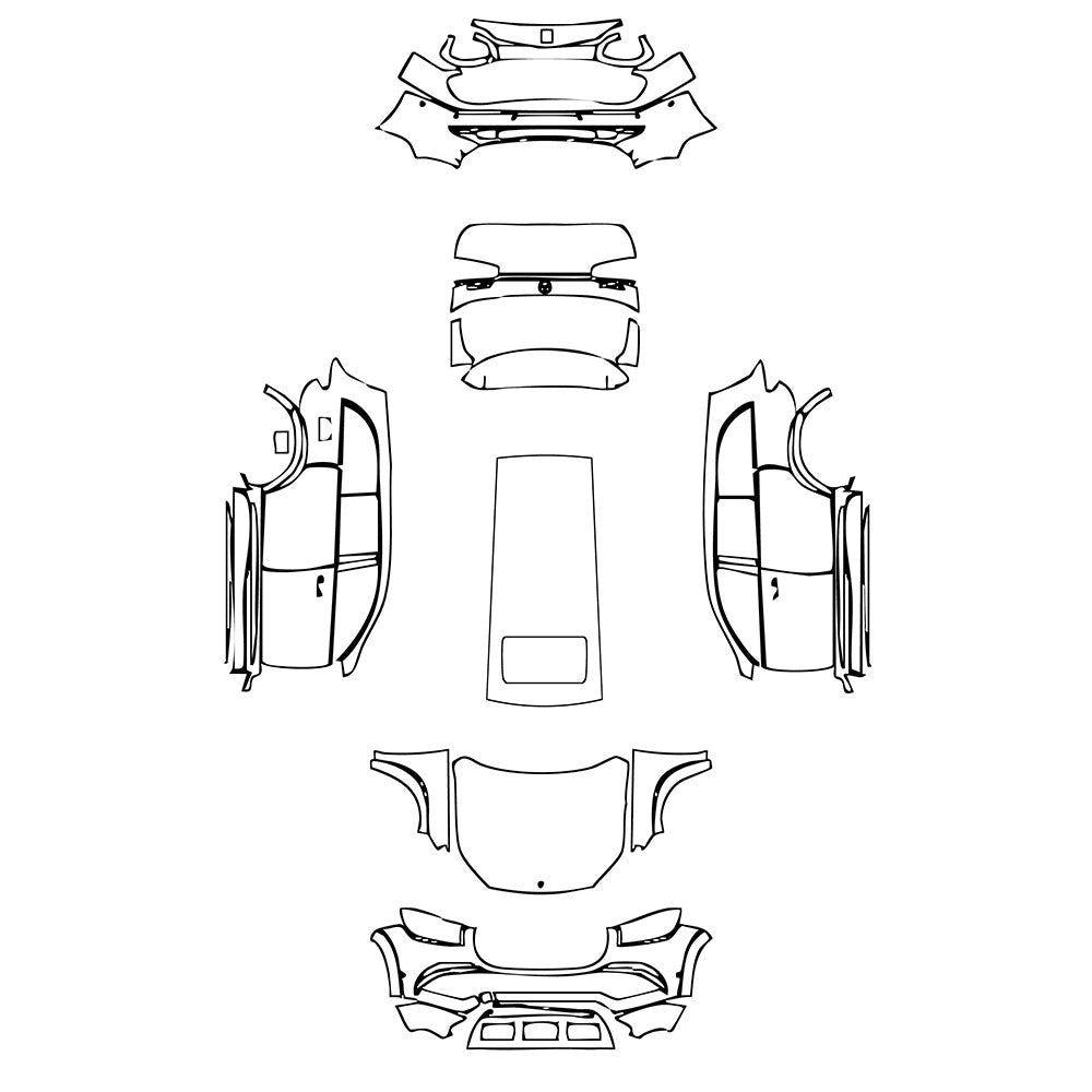 PassgenaueLackschutzfolienPPFMercedes-BenzMaybachGLS2021