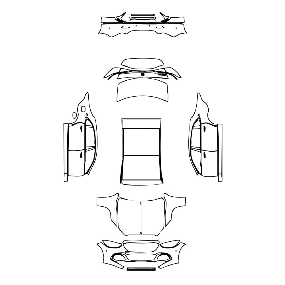 PassgenaueLackschutzfolienPPFMercedes-BenzMaybachSClassS5802021