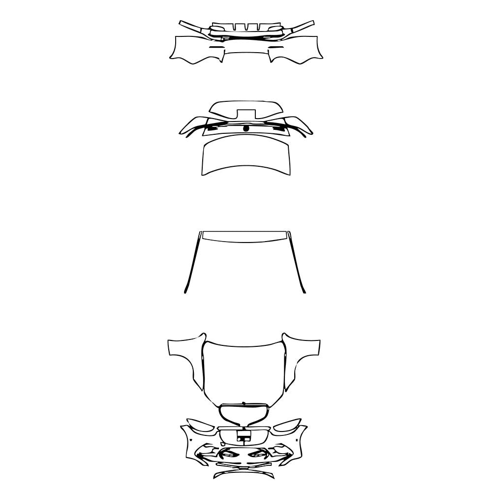 PassgenaueLackschutzfolienPPFMercedes-BenzSClassSedanAMGLineStandardWheelbase2021