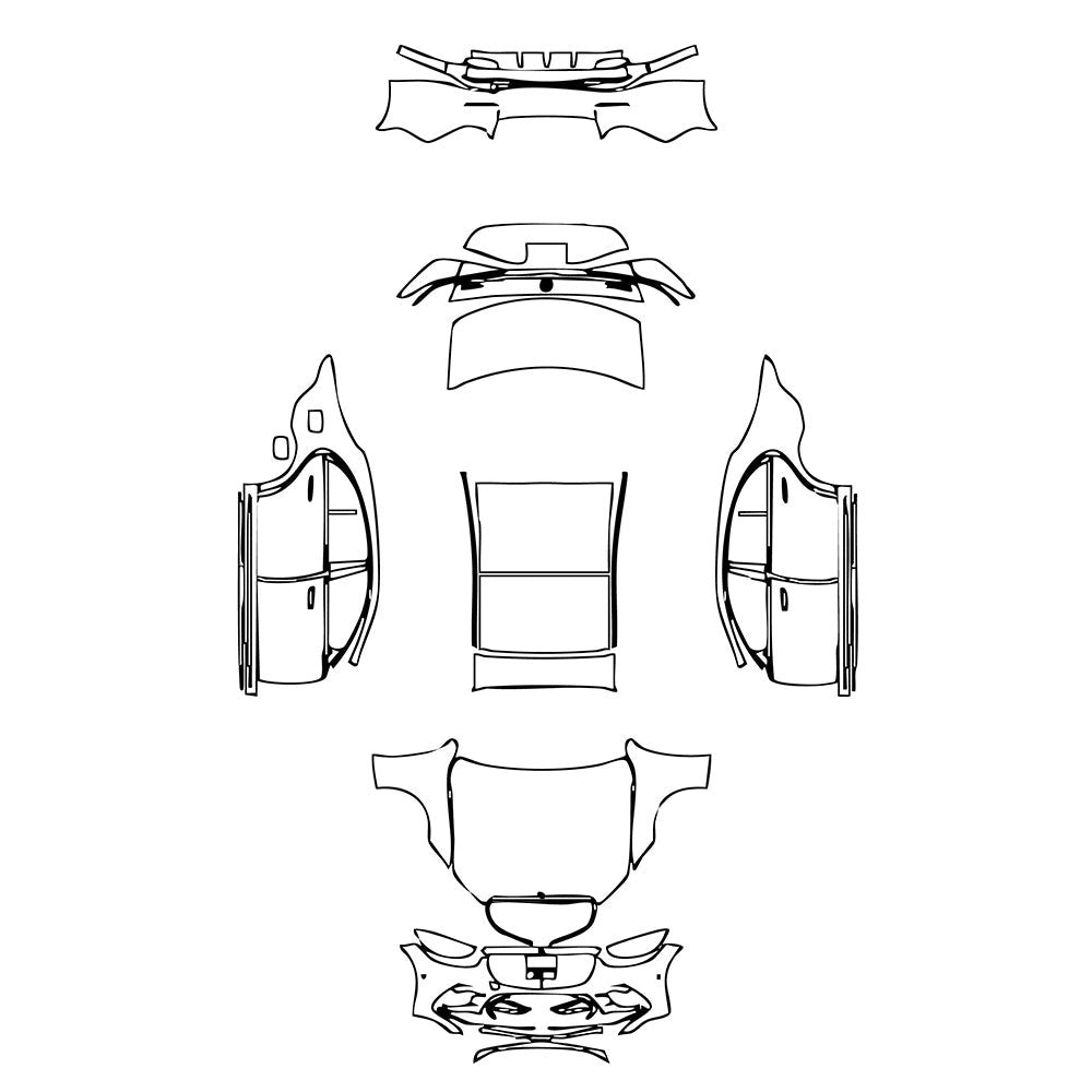 PassgenaueLackschutzfolienPPFMercedes-BenzSClassSedanAMGLineExtendedWheelbase2021