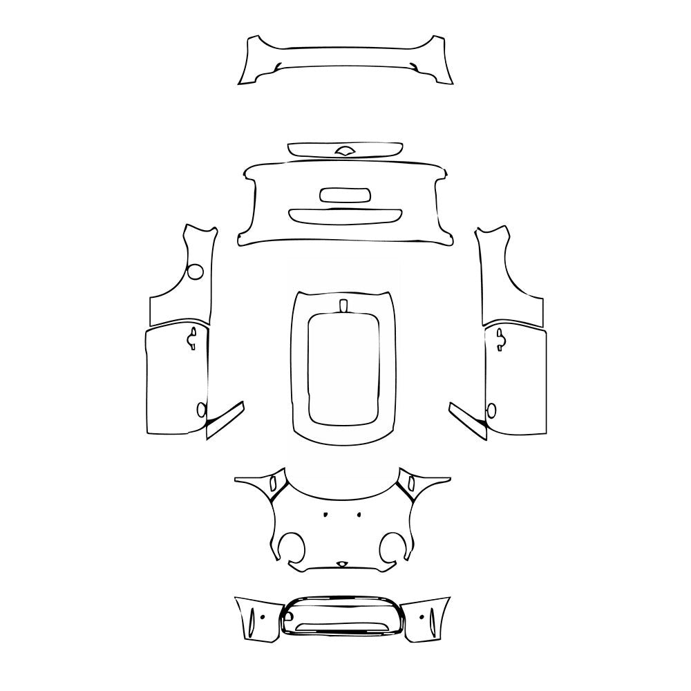PassgenaueLackschutzfolienPPFMINIMINIConvertibleCooperBase2021