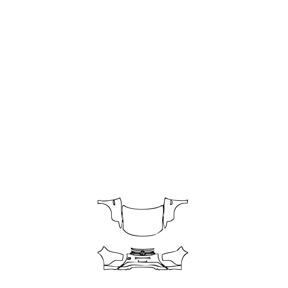 PassgenaueLackschutzfolienPPFMitsubishiOutlanderPHEV2021