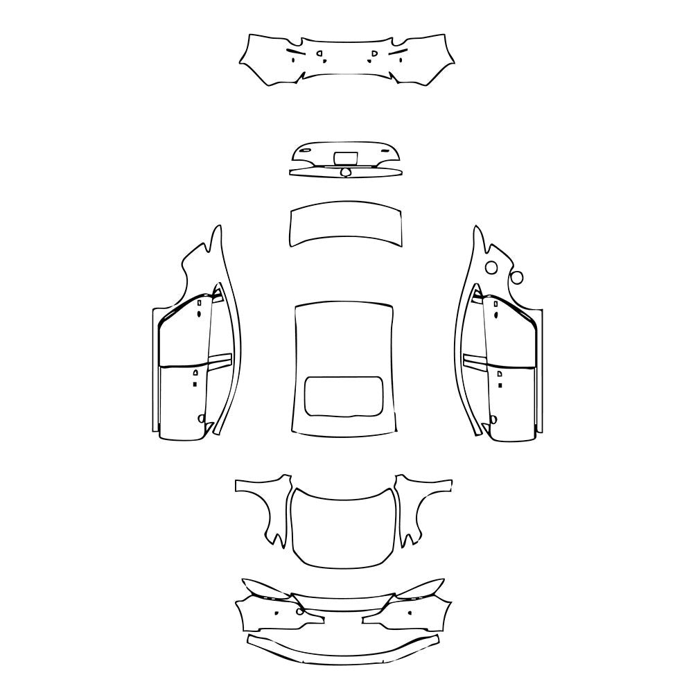 PassgenaueLackschutzfolienPPFMazdaAtenza(Mazda6)SedanSaloon2020