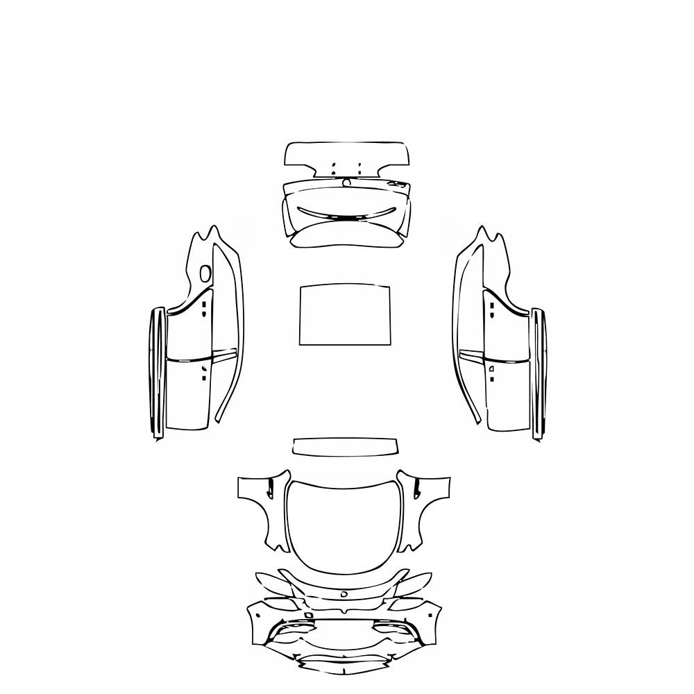 PassgenaueLackschutzfolienPPFMercedes-BenzEClassWagonEstateAMGE632020