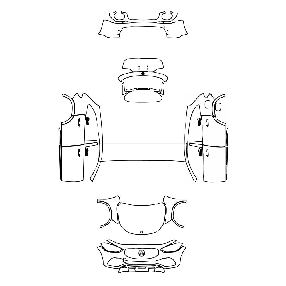 PassgenaueLackschutzfolienPPFMercedes-BenzGLABase2020