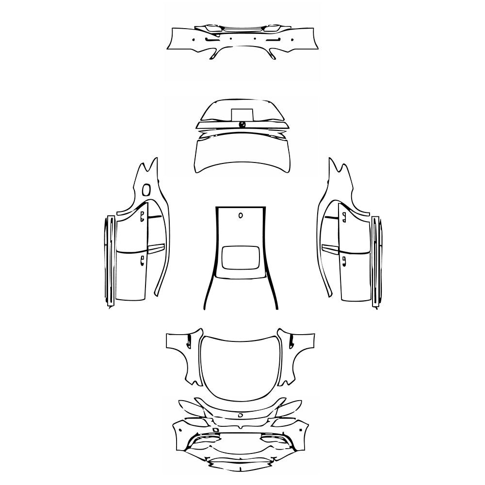 PassgenaueLackschutzfolienPPFMercedes-BenzEClassSedanAMGE63S2019