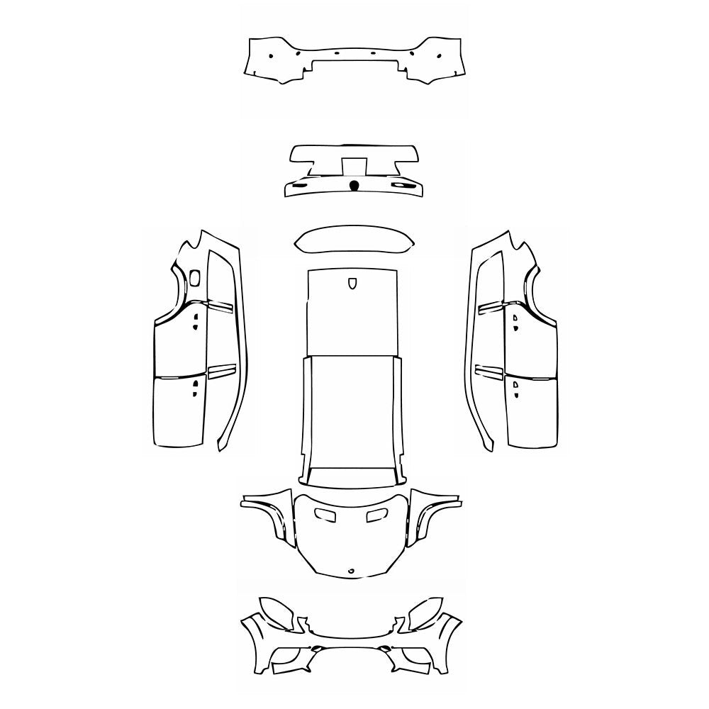 PassgenaueLackschutzfolienPPFMercedes-BenzGLSAMGLine2019