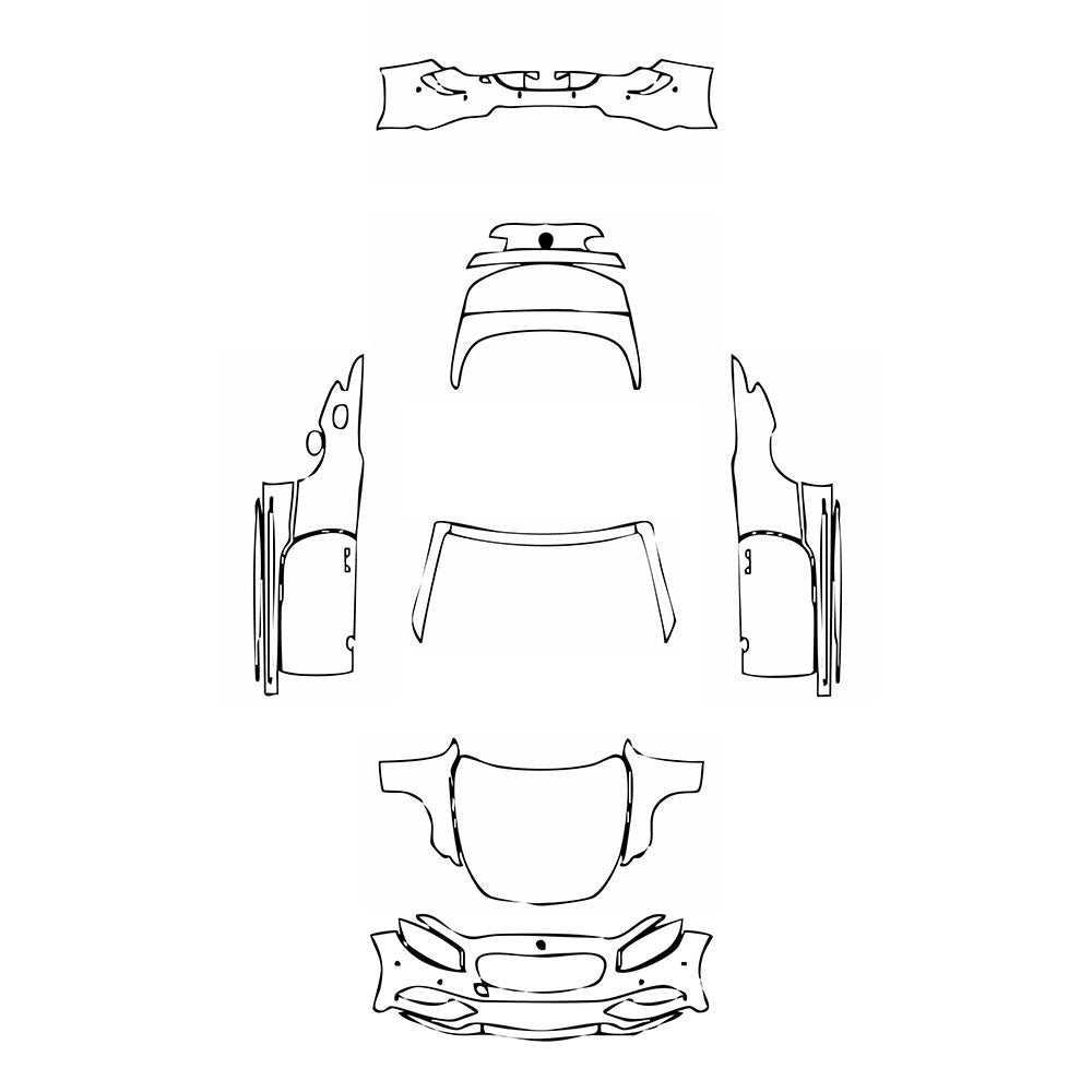 PassgenaueLackschutzfolienPPFMercedes-BenzSClassCabrioletBase2019