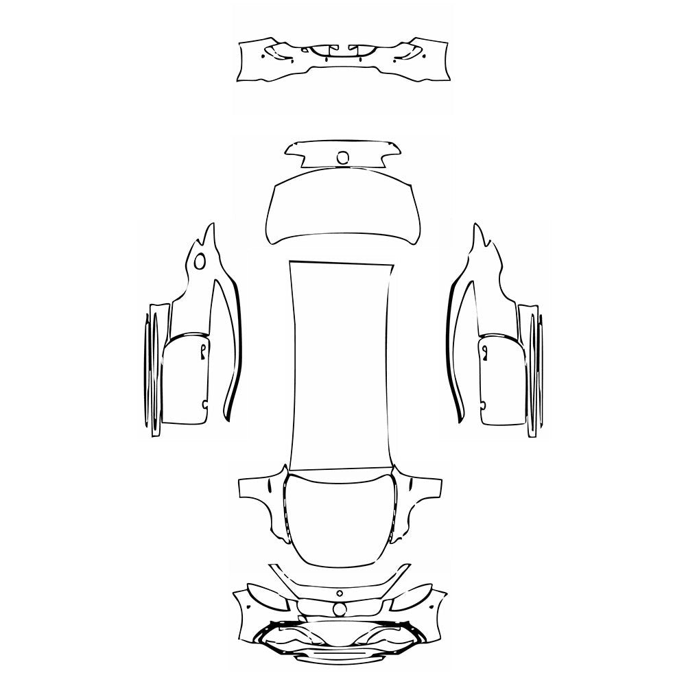 PassgenaueLackschutzfolienPPFMercedes-BenzSClassCoupeAMGS632019