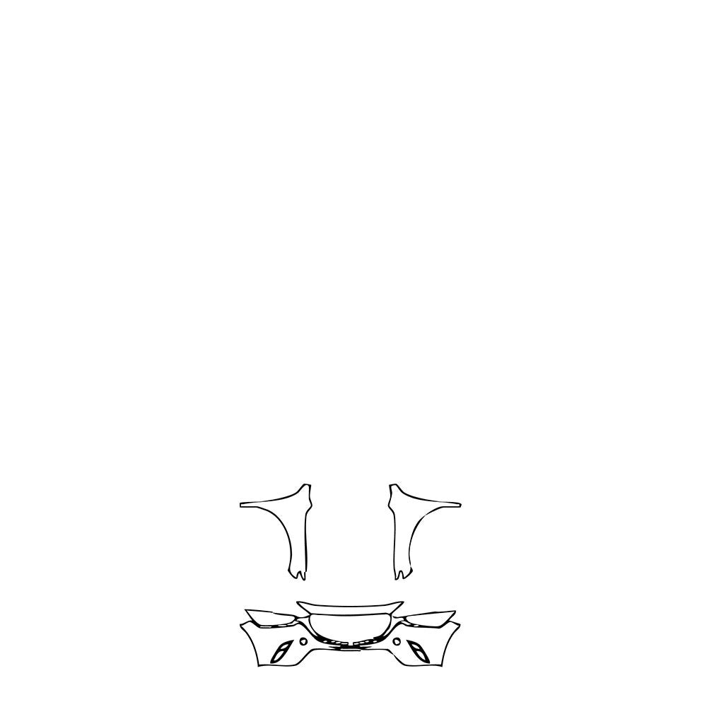 PassgenaueLackschutzfolienPPFMazdaCX-3GS(Canada)2016