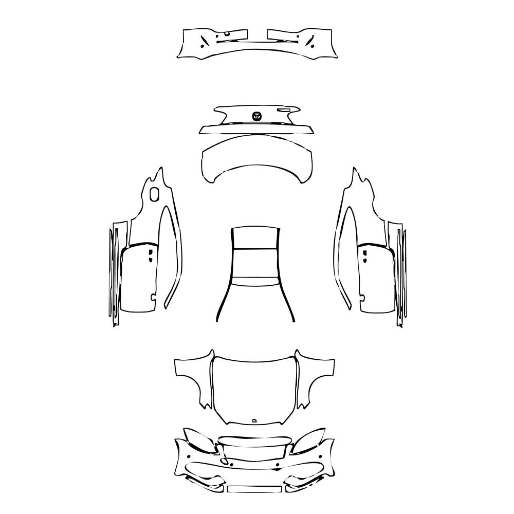 PassgenaueLackschutzfolienPPFMercedes-BenzCClassCoupeSport2016