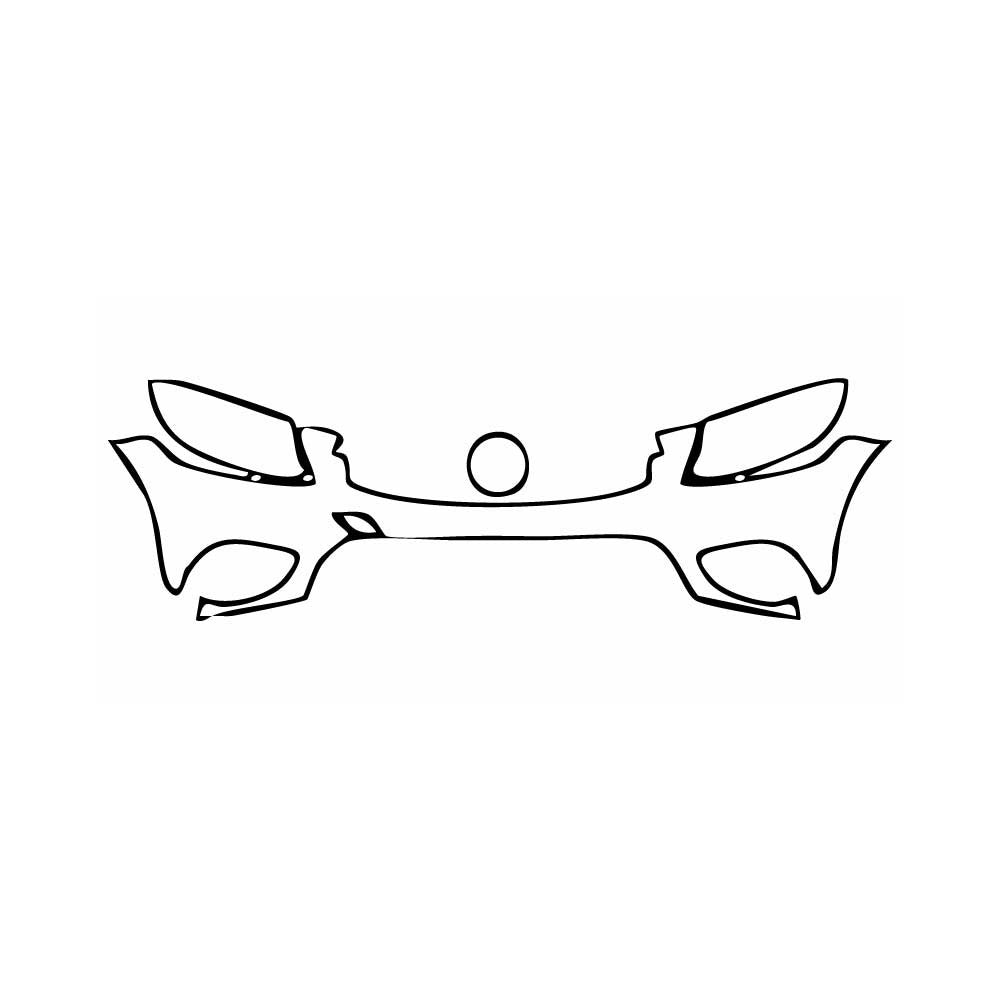 PassgenaueLackschutzfolienPPFMercedes-BenzGLCSUVStandardWheelbase(GLC)Base2016