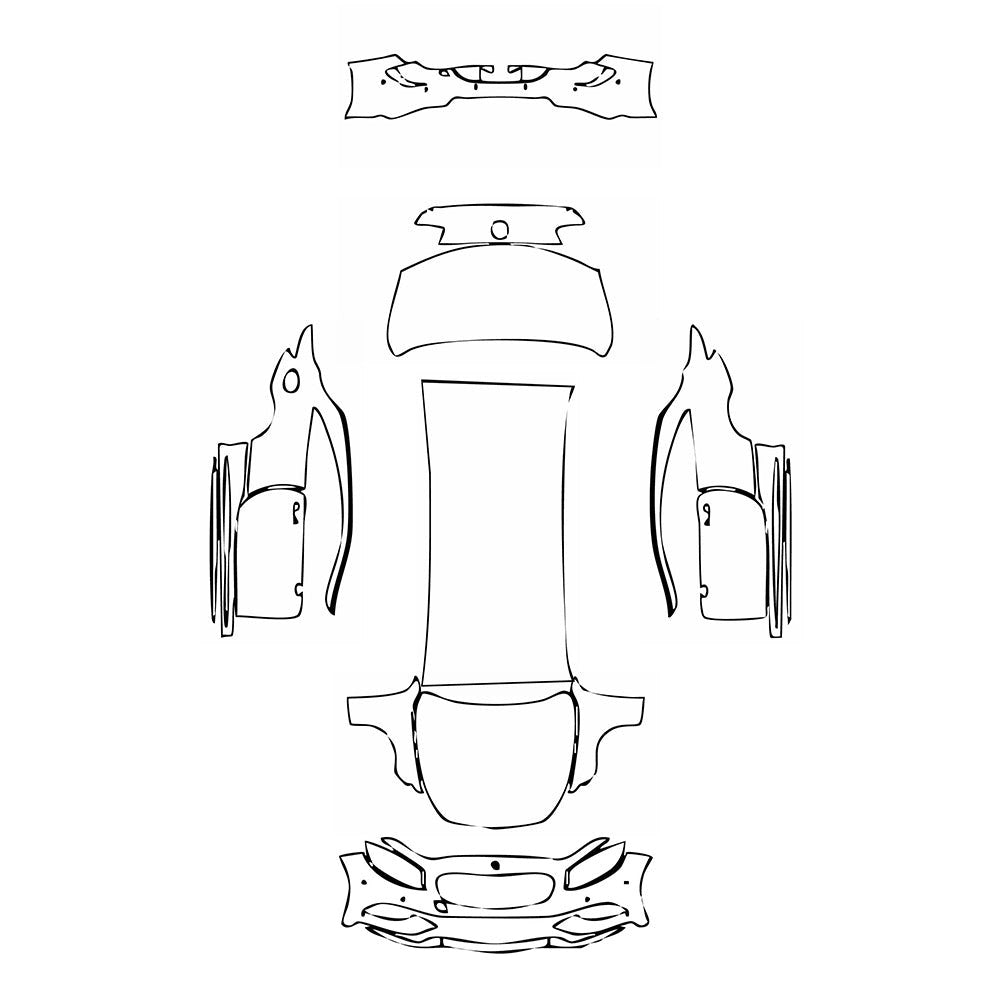PassgenaueLackschutzfolienPPFMercedes-BenzSClassCoupeBase2016
