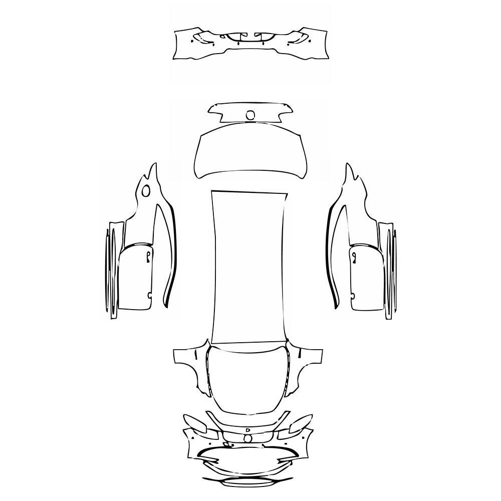 PassgenaueLackschutzfolienPPFMercedes-BenzSClassCoupeAMGS632016