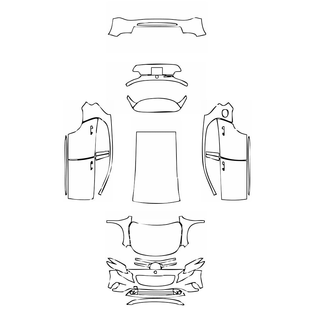PassgenaueLackschutzfolienPPFMercedes-BenzGLABase2013