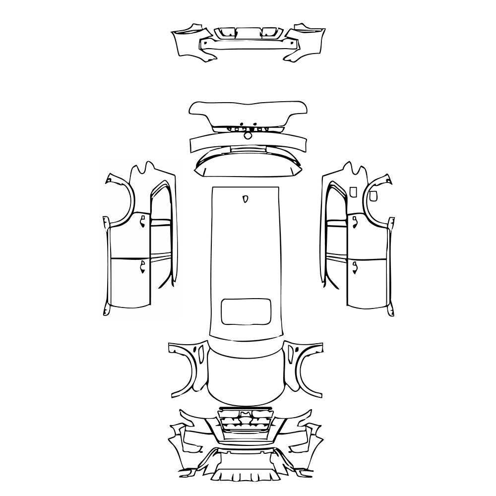 PassgenaueLackschutzfolienPPFNissanArmada(US)SV2021
