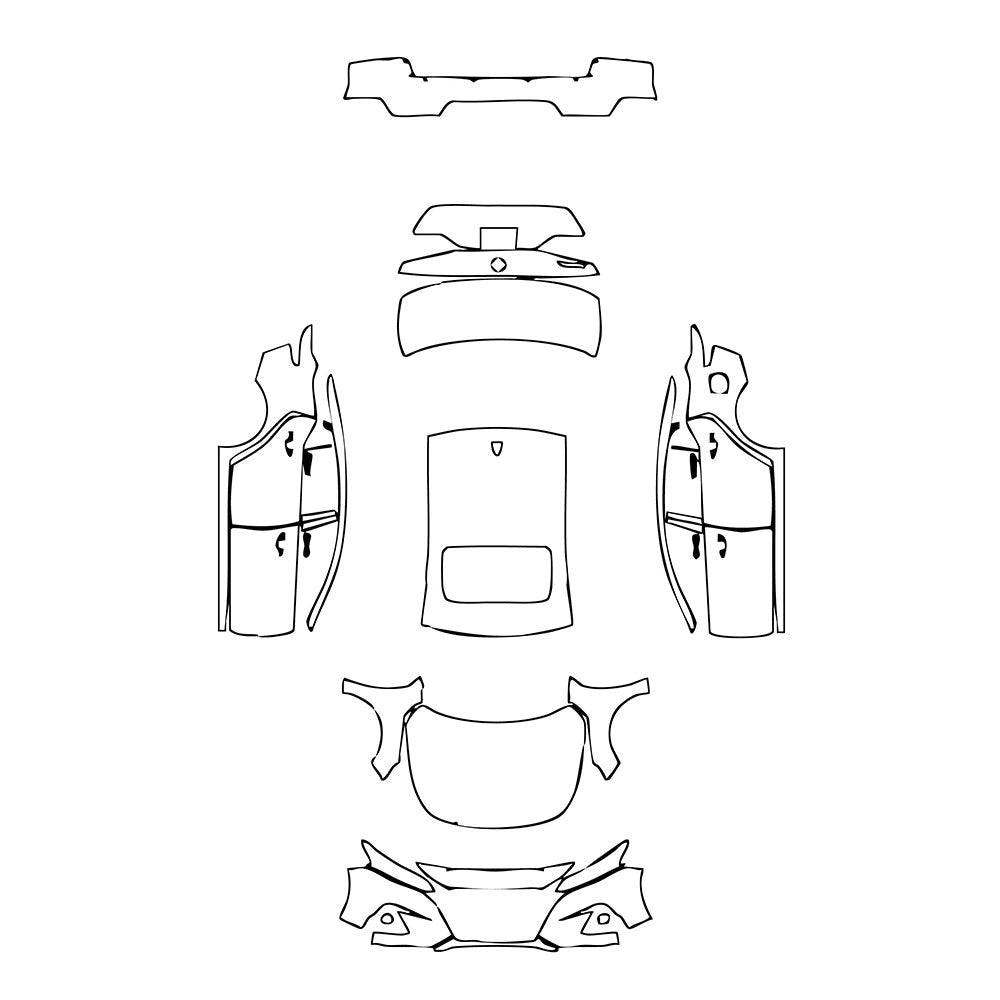PassgenaueLackschutzfolienPPFNissanAltima(CN)2019