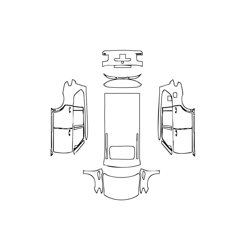 PassgenaueLackschutzfolienPPFNissanArmada(US)Luxury2017