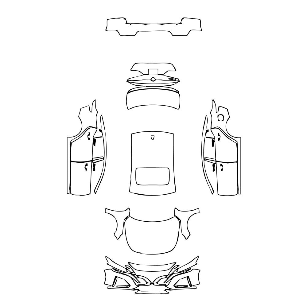 PassgenaueLackschutzfolienPPFNissanAltima(US)SR2025