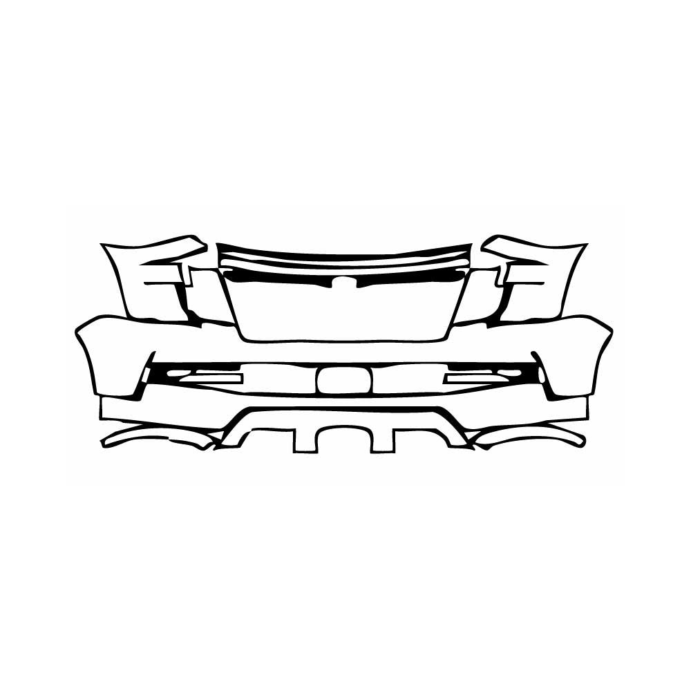 PassgenaueLackschutzfolienPPFNissanPatrol(ME）SETitanium2025