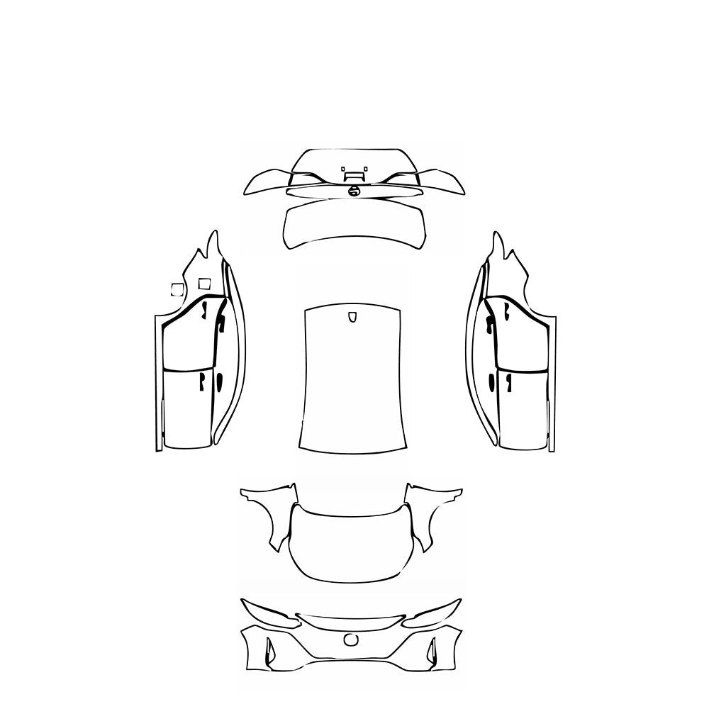PassgenaueLackschutzfolienPPFNissanSylphy(CN)2025