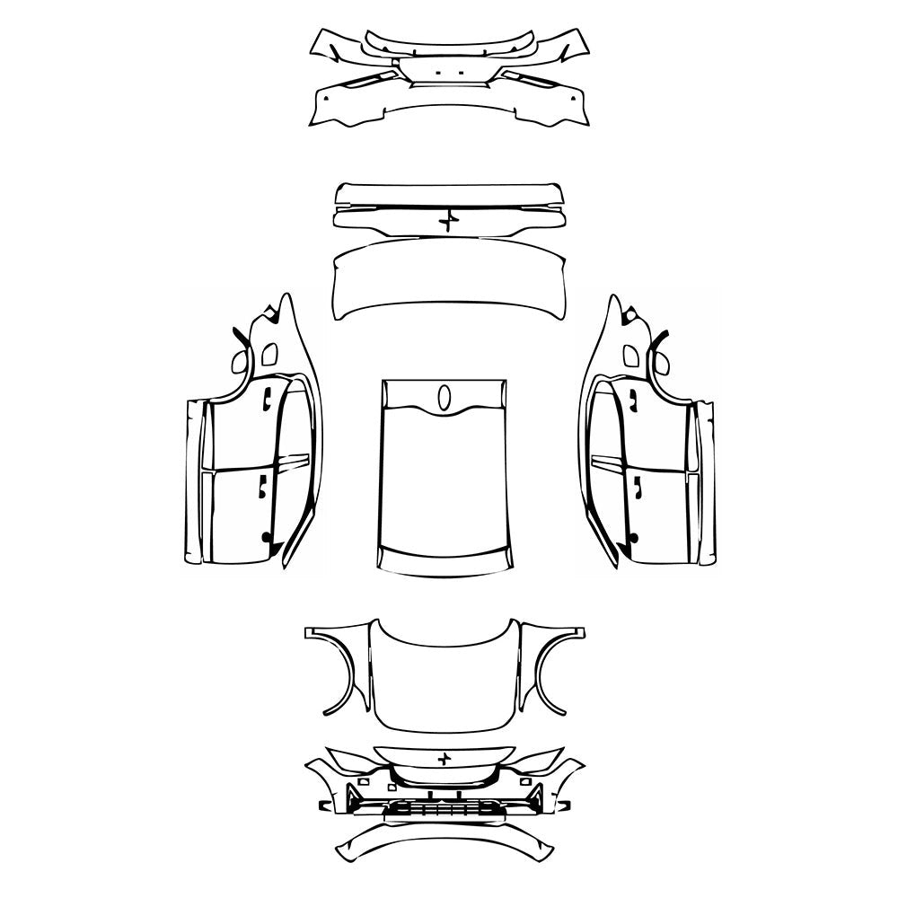 PassgenaueLackschutzfolienPPFPolestarPolestar22021