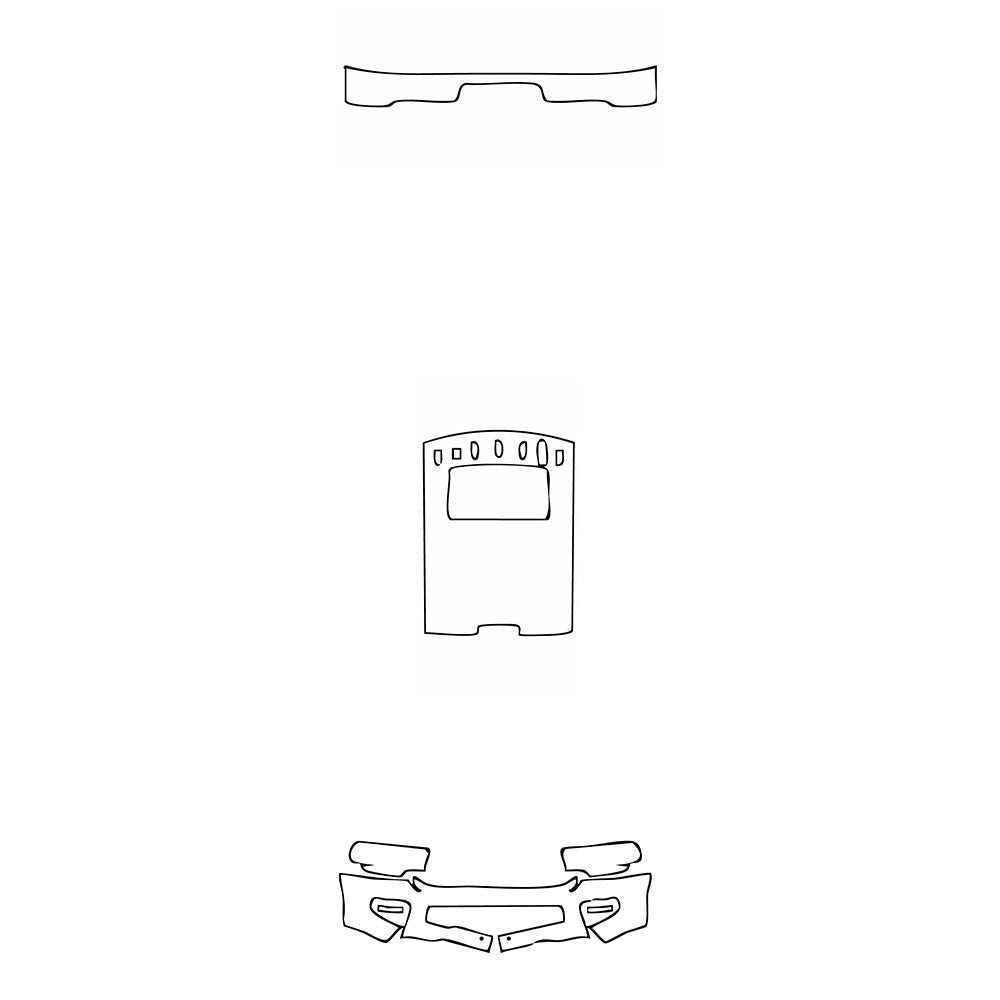 PassgenaueLackschutzfolienPPFRAMTrucks3500Limited2021