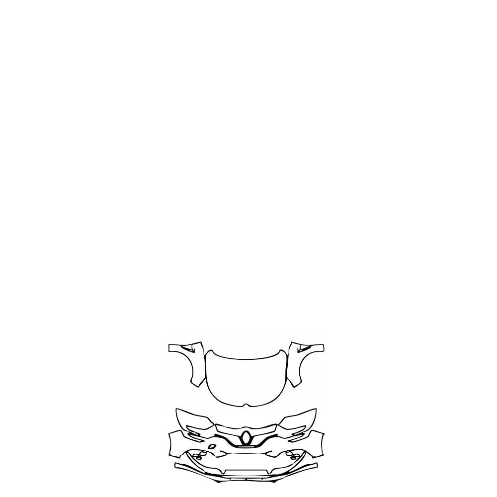 PassgenaueLackschutzfolienPPFRenaultMeganeR.S.2021