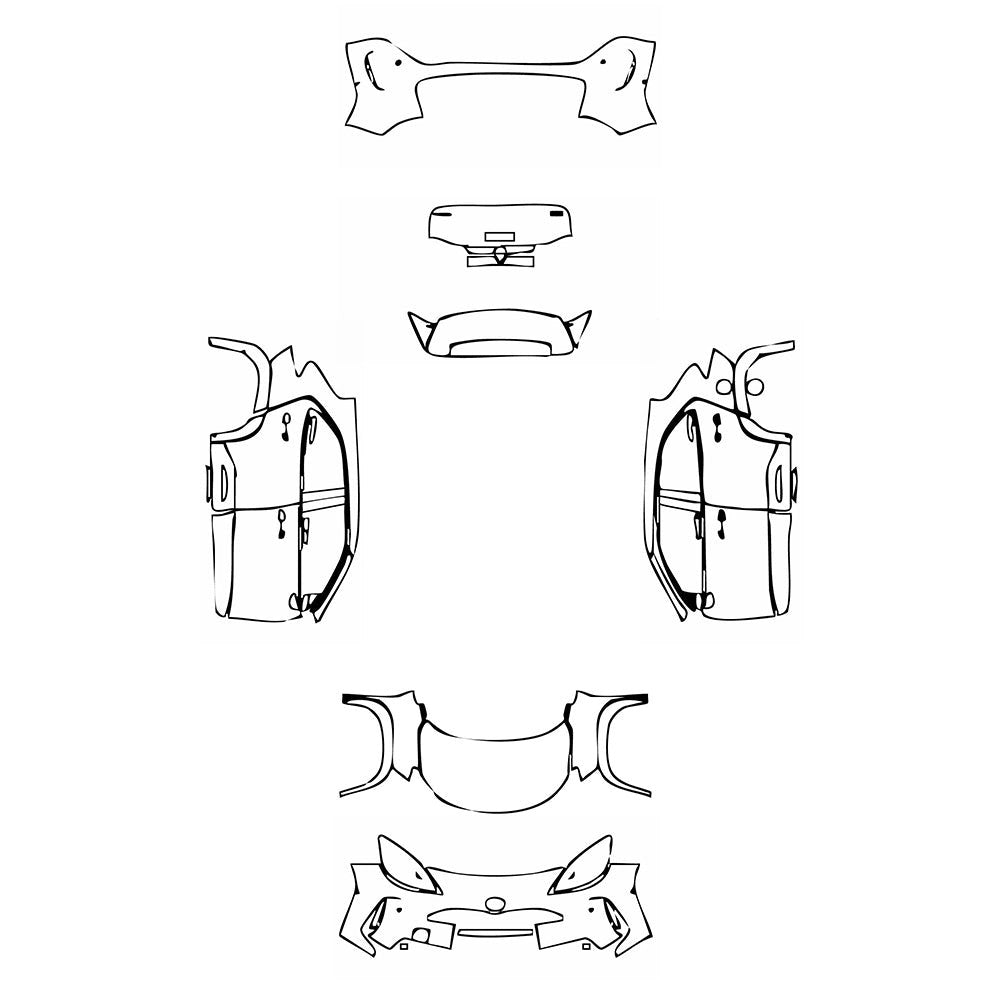 PassgenaueLackschutzfolienPPFToyotaYarisCrossGRSPORT2021