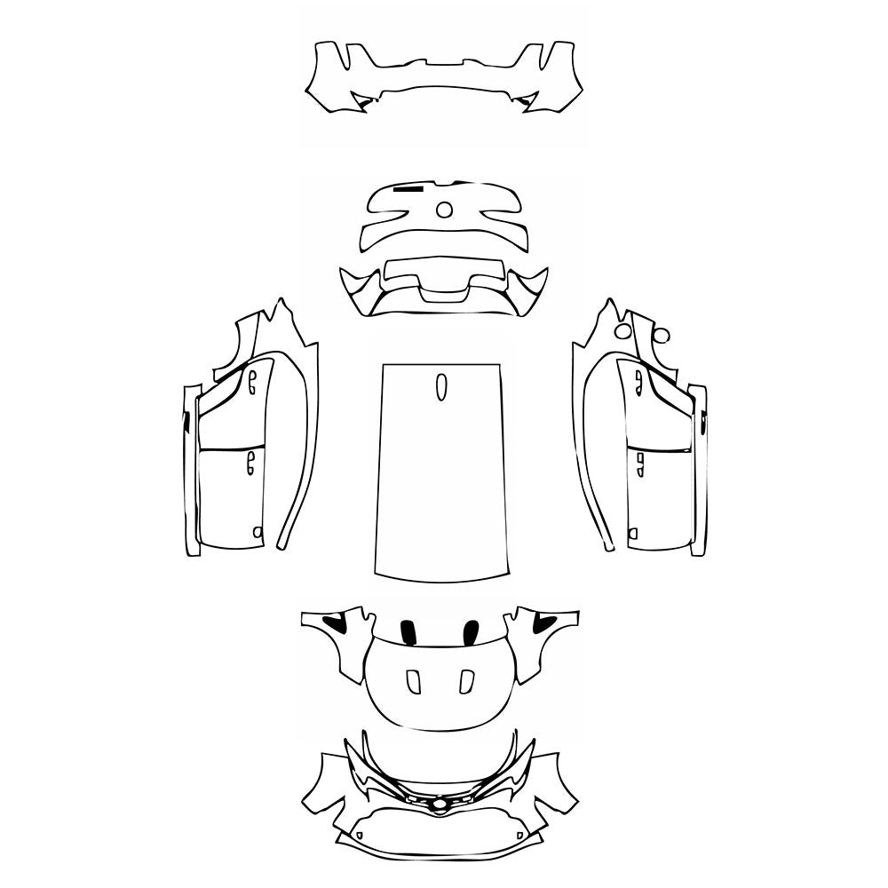 PassgenaueLackschutzfolienPPFToyotaCorolla(US)HatchbackGR2024