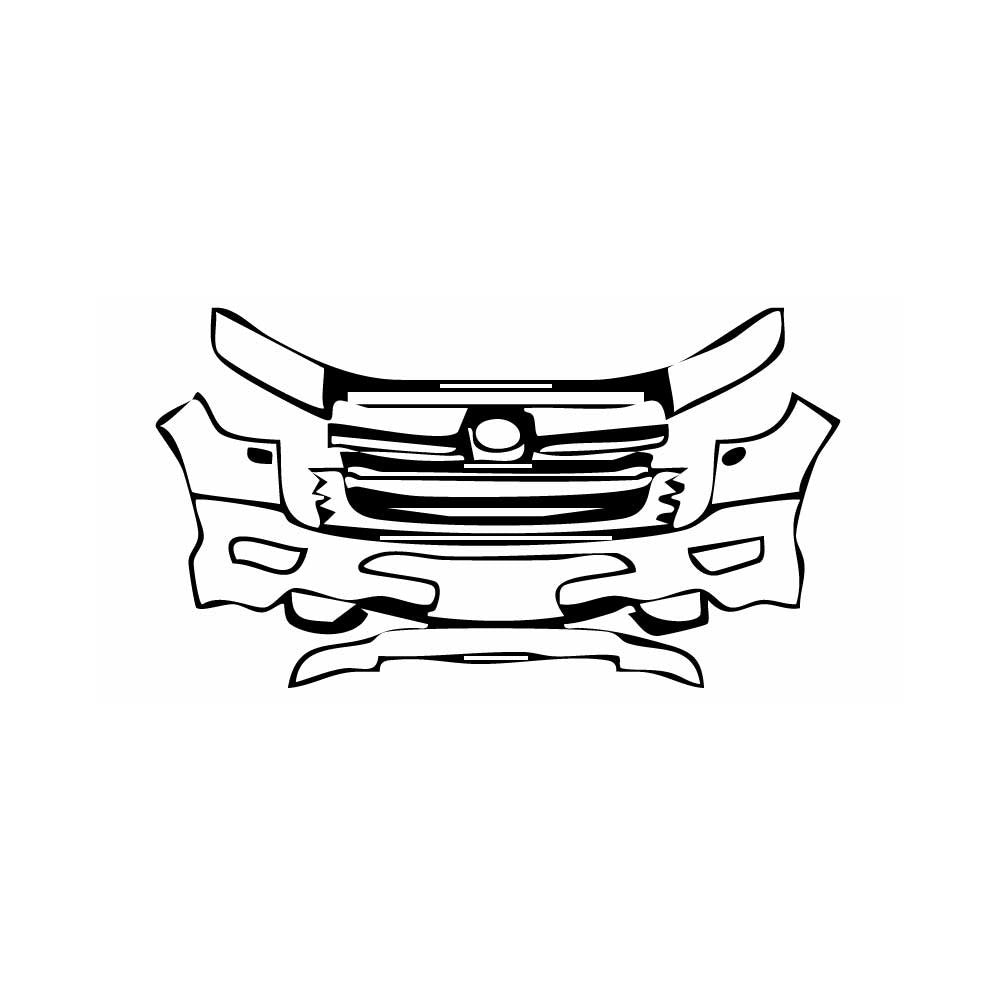 PassgenaueLackschutzfolienPPFToyotaLandCruiser(ME)GXR2024