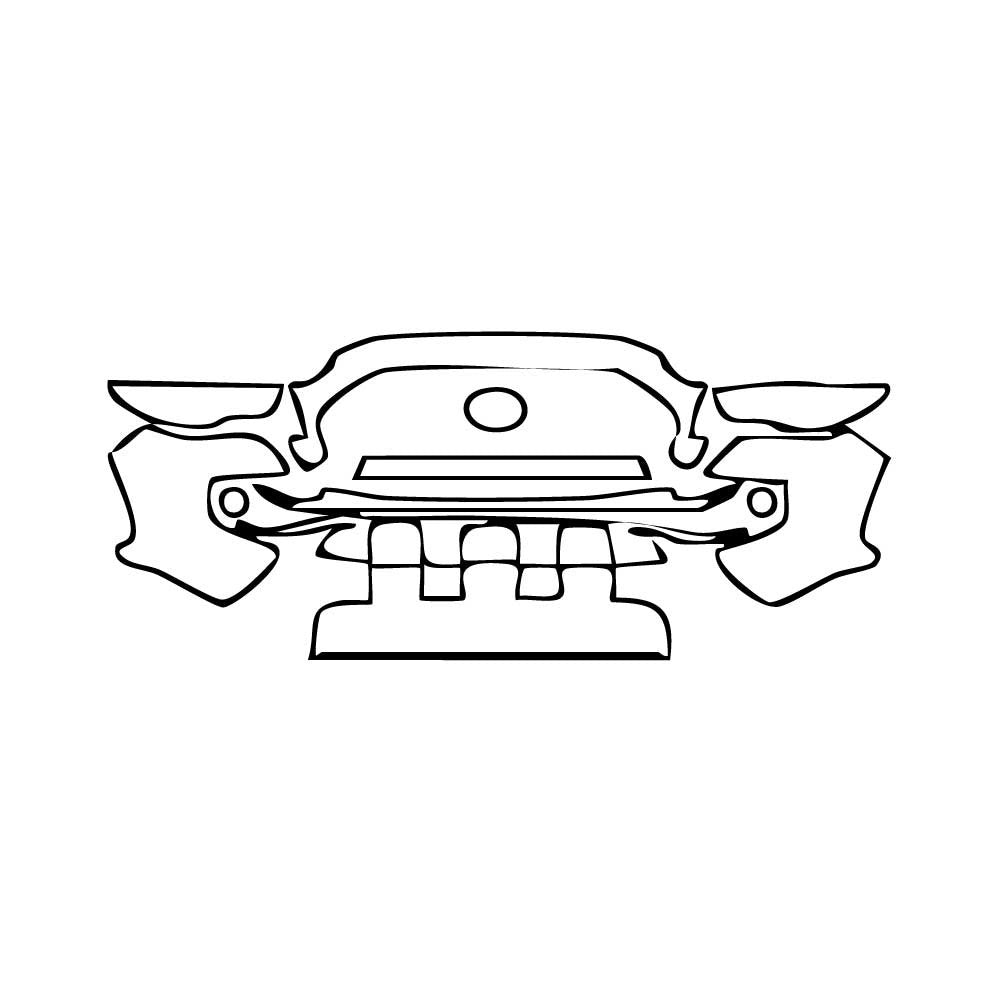 PassgenaueLackschutzfolienPPFToyotaTacomaDoubleCabSR2016